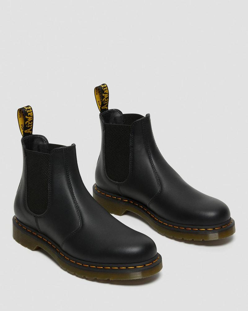 Dr Martens 2976 Nappa Læder Ankelstøvler Herre Sort | DK 422UZG